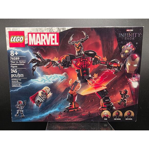 Lego Marvel Thor Vs. Surtur Construction Figure Set #76289 245 Pcs Ages 8+ Infin - Picture 1 of 7